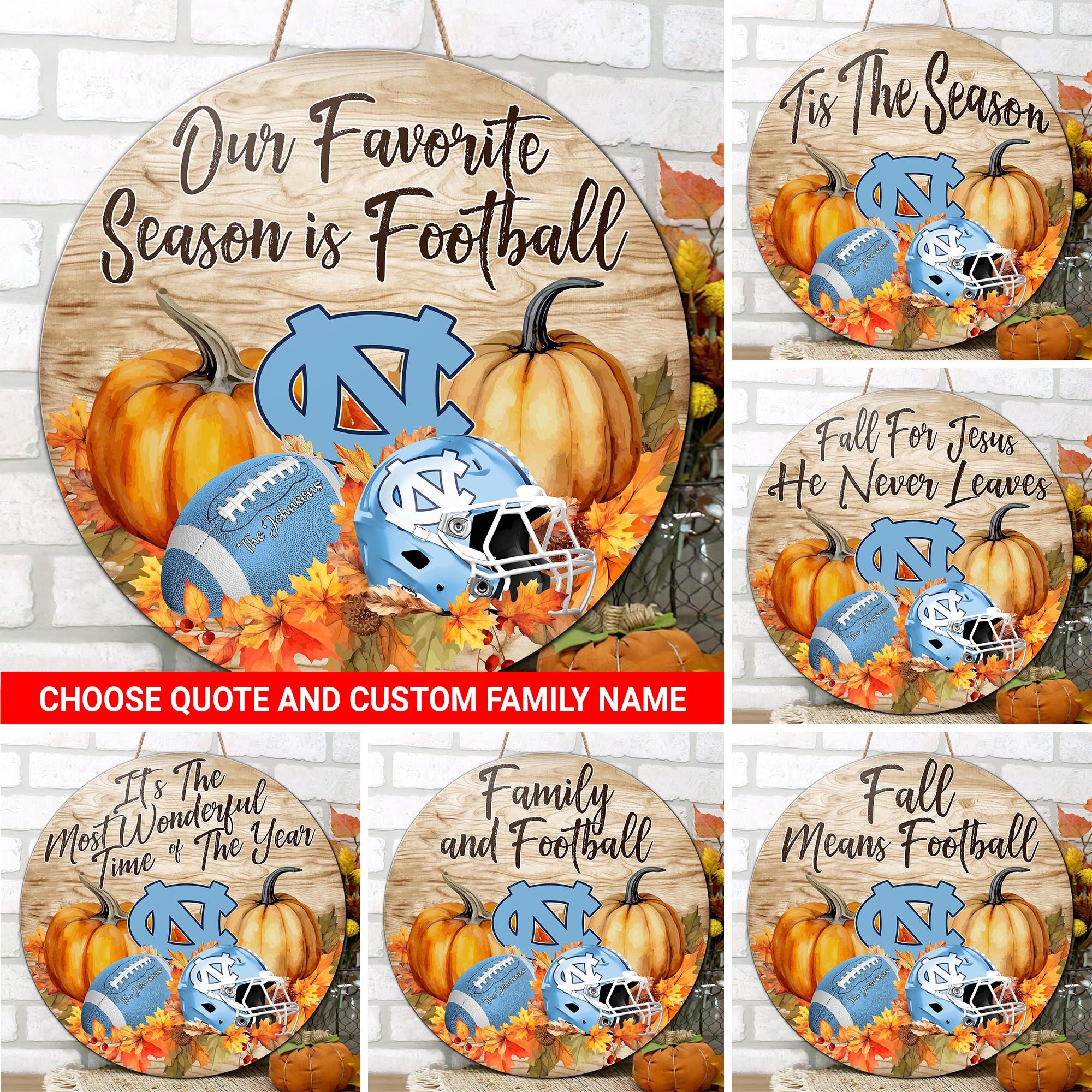 North Carolina Tar Heels Shape Wooden Sign Custom Your Family Name And Choose Your Quotes, Sport Gifts, Home Decorations ETRG-51656